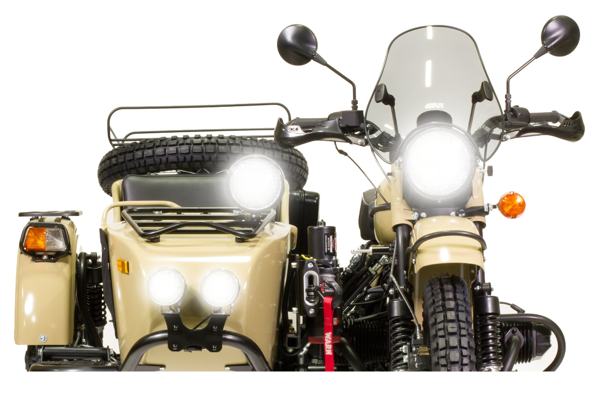 Ural Motorcycle - Sahara - frontside