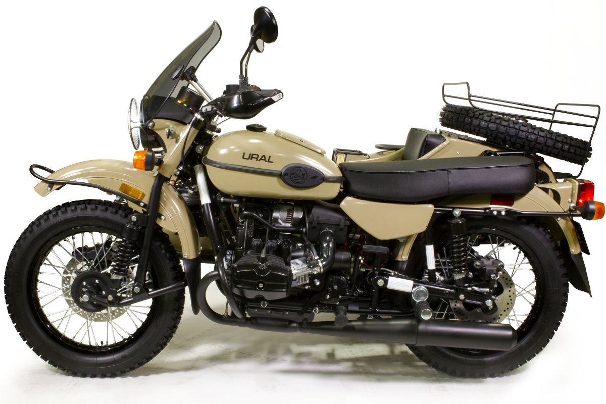 Ural Motorcycle - Sahara - rightside